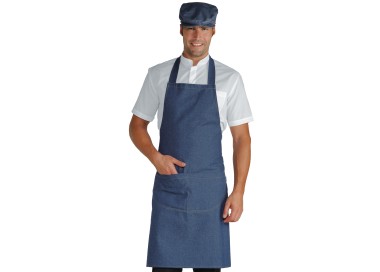 GREMBIULE PETTORINA DA CUCINA UNISEX (NO STIRO)
